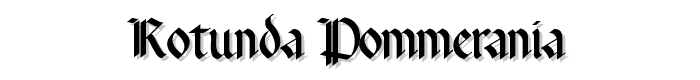 Rotunda%20Pommerania font