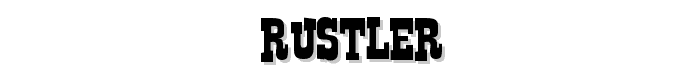 Rustler font