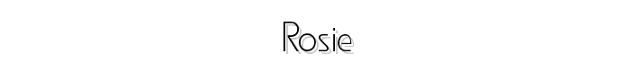 rosie font