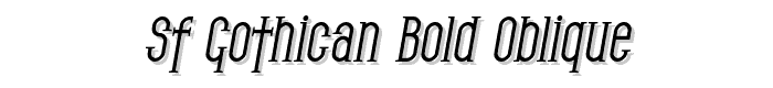 SF%20Gothican%20Bold%20Oblique font