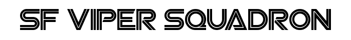 SF Viper Squadron font