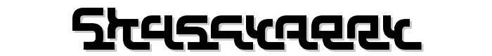 SKYSCRAPER font