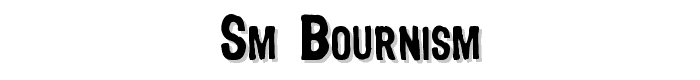 SM_bournisM font