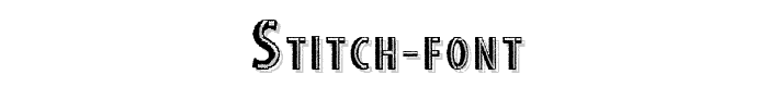 STITCH%20FONT font