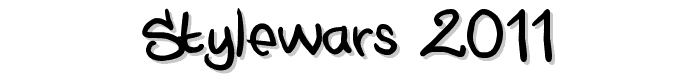 STYLEWARS%202011 font