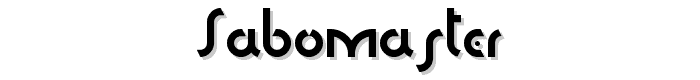 Sabomaster font