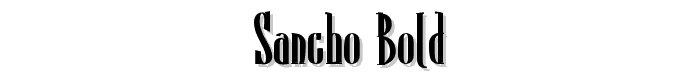 Sancho%20Bold font