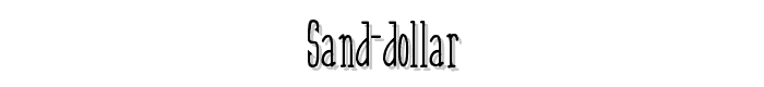 Sand%20Dollar font