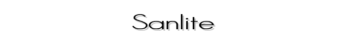 Sanlite font