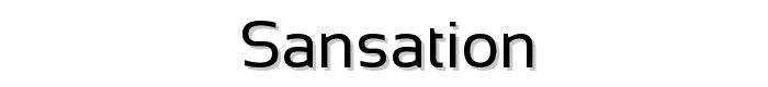 Sansation font