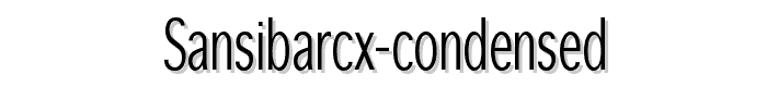 SansibarCX-Condensed font
