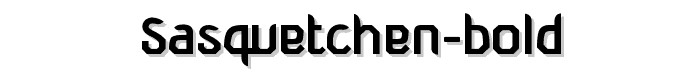 Sasquetchen%20bold font