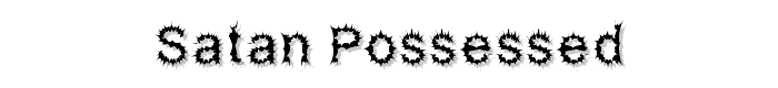 Satan%20Possessed font