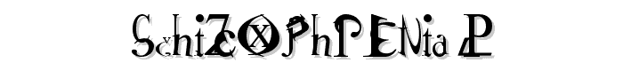 Schizophrenia%202 font