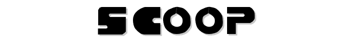 Scoop font