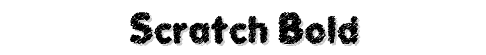 Scratch%20Bold font