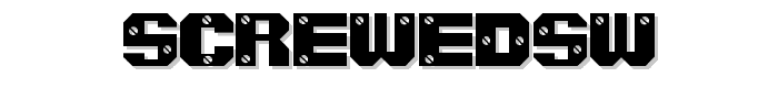 ScrewedSW font