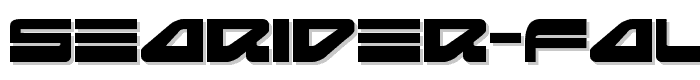 Searider Falcon Expanded font