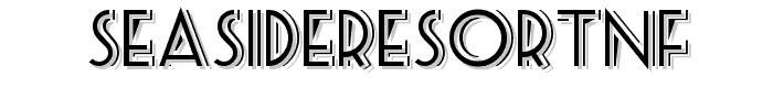 SeasideResortNF font