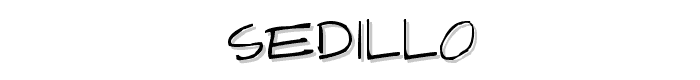 Sedillo font