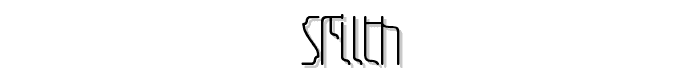 Sfilth font