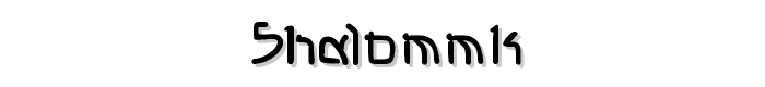 ShalomMK font