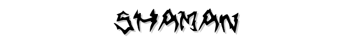 Shaman font