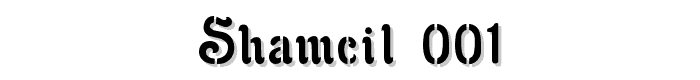 Shamcil%20001 font