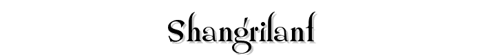 ShangriLaNF font