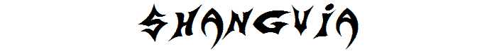 Shangvia font
