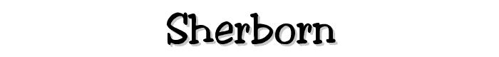 Sherborn font