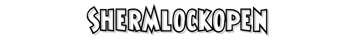 ShermlockOpen font