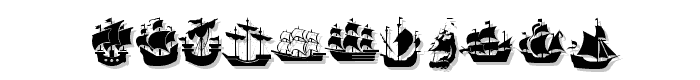 Ships font
