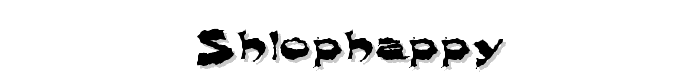 ShlopHappy font