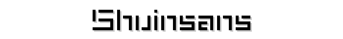 ShuinSans font