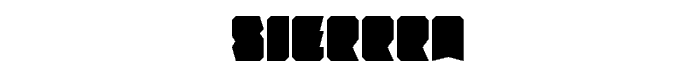 Sierrra font