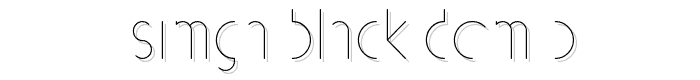 Simga%20Black%20Demo font