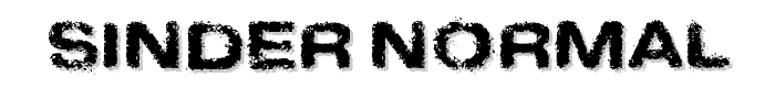 Sinder%20Normal font