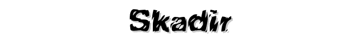 Skadir font