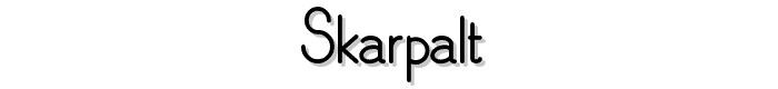 SkarpaLT font