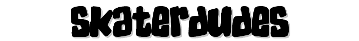 SkaterDudes font