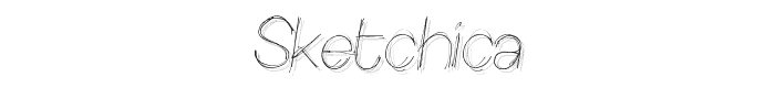 Sketchica font