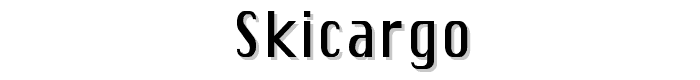 SkiCargo font