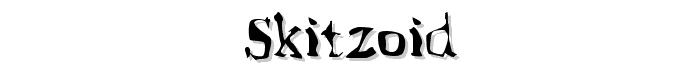 Skitzoid font