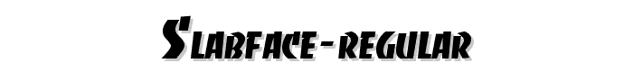 Slabface%20Regular font