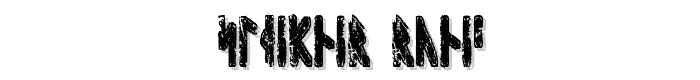 Sleipnir Runic font