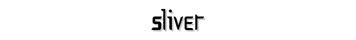 Sliver font