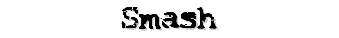 Smash font