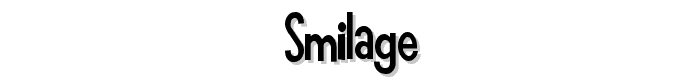 Smilage font