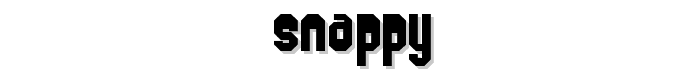 Snappy font